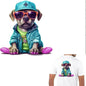 MySticker DTF Sticker Iron Patches for Clothes Any Garments T Shirt, Bags (Print-1)